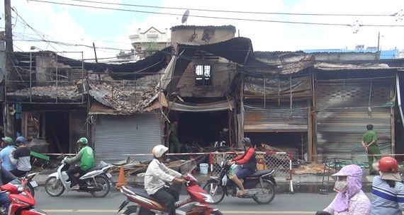 火勢撲滅後的現場。（圖源：州鄭）