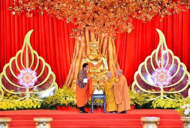 2019年聯合國衛塞佛誕大典閉幕式一瞥。（圖源：如意）