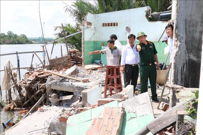 坍塌現場。（圖源：越通社）