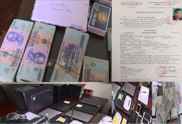 摧毀特大網絡賭博團夥 ảnh 1