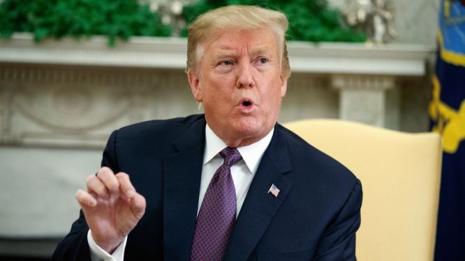 美國總統特朗普。（圖源：互聯網）