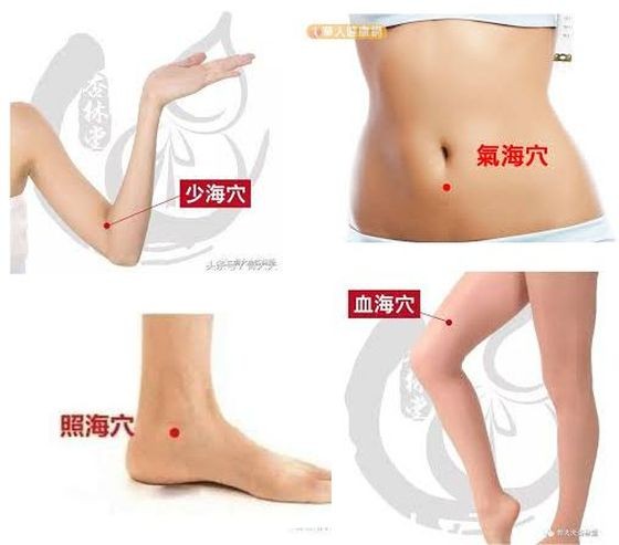 多按海字穴，皮膚氣色好。（圖源：互聯網）
