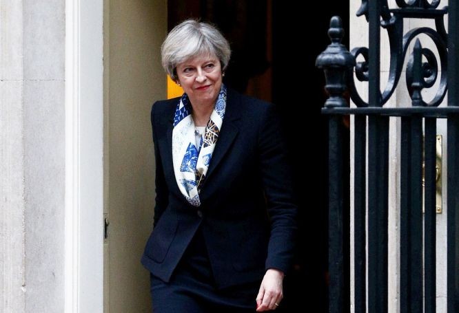 特蕾莎正式辭去執政黨黨魁職務。（圖源：路透社）