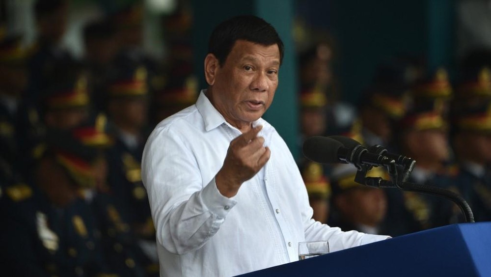菲律賓總統杜特爾特。（圖源：AFP）