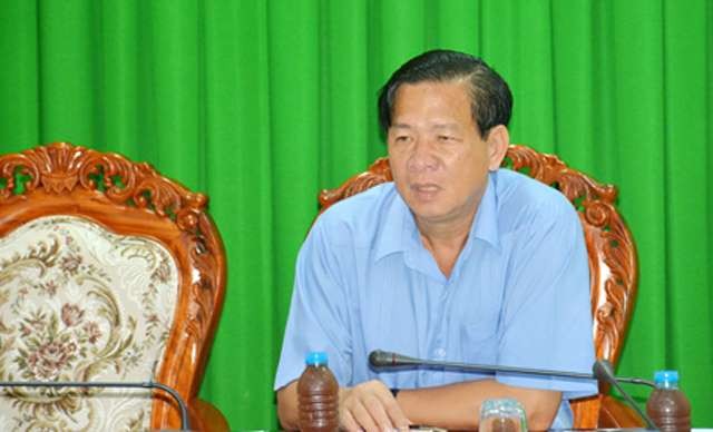 滀臻省常務副書記黃文盛。（圖源：danviet.vn）