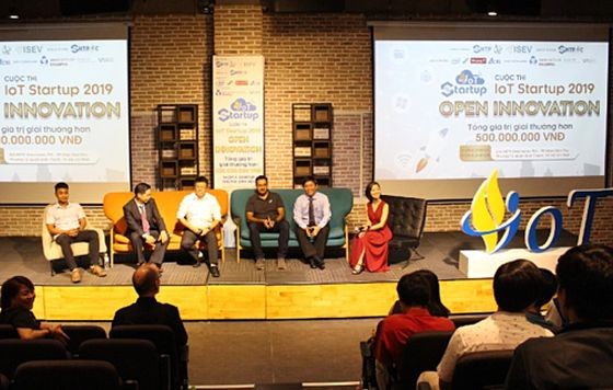 2019年物聯網創業競賽公佈儀式。（圖源：互聯網）