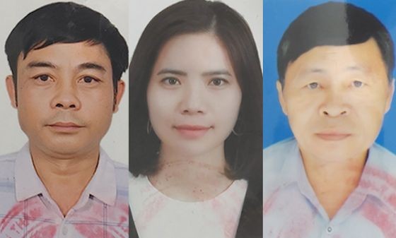 左起依次為武編垂、陳黎玉秀及阮春壽。（圖源：警方提供）