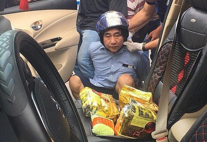 販毒頭目王國泰人贓並獲。