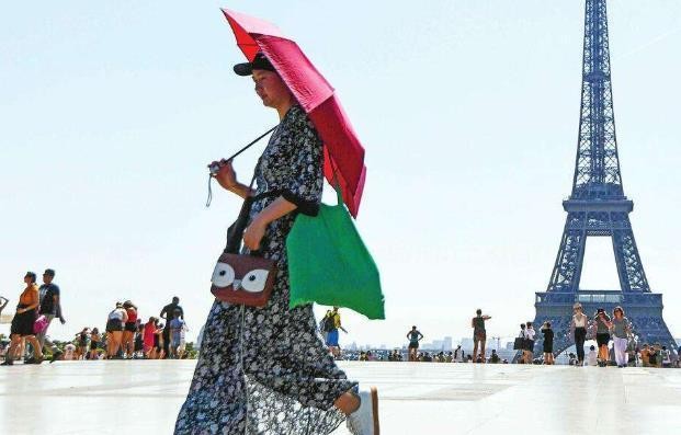 法國氣象局21日警告說，下週整個法國將提前迎來高溫期，最高氣溫預計將超過歷史同期。（示意圖源：互聯網）