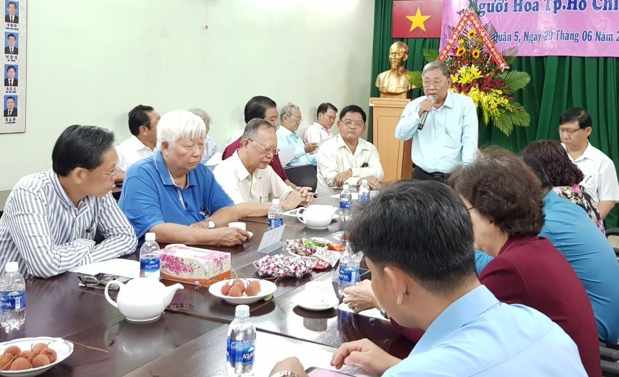 當天，在崇正會館理事長鄭鑫發的主持下，各會館代表已分別匯報於過去一季度裡的活動情況。