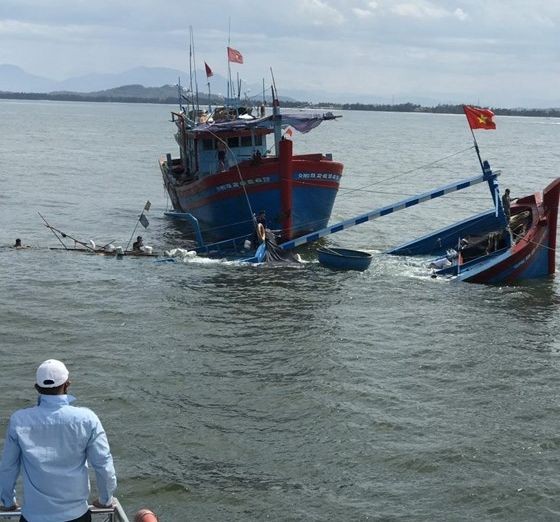 海上救援現場。（圖源：石洲）