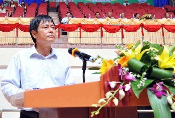 清化省文體旅遊廳原副廳長黎文南。（圖源：勞動報）