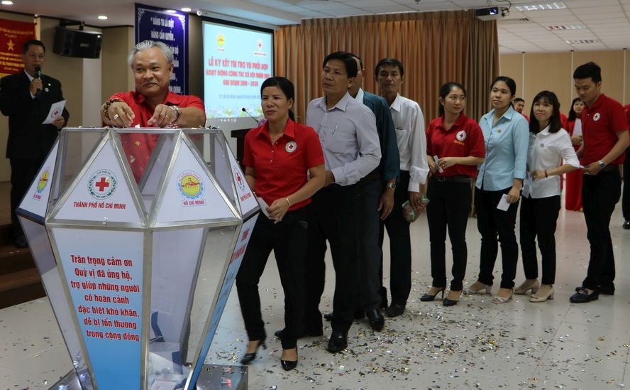 市彩票建設公司贊助慈善活動 ảnh 1