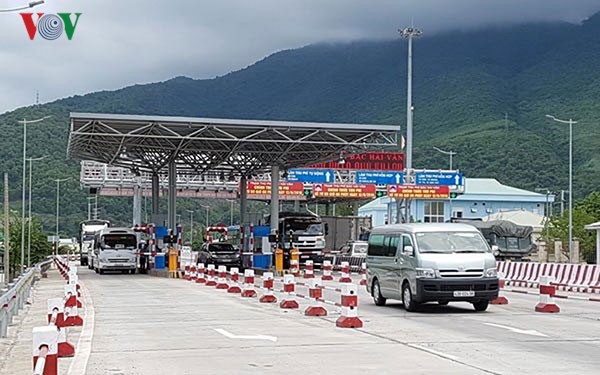 圖為北海雲BOT收費站。（圖源：VOV）