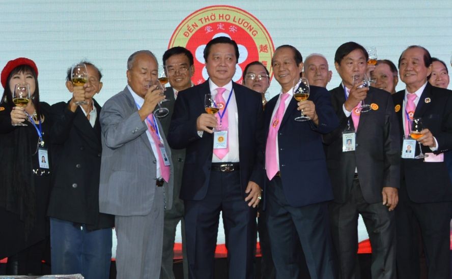 梁氏宗祠第八屆理事會就職典禮。