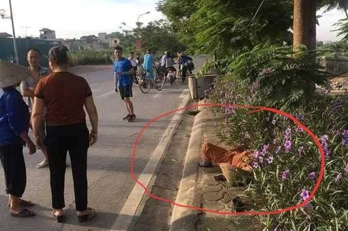 車禍現場，清潔女工慘遭汽車撞擊當場死亡。（圖源：CTV）