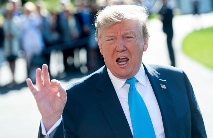 美國總統特朗普。（圖源：互聯網）