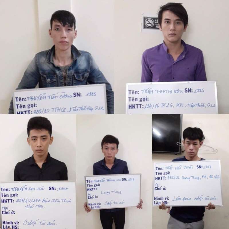 猖獗搶劫團夥落網。（圖源：CT）