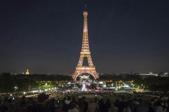 俄羅斯Mail.ru雲服務公司制定的排名顯示，法國埃菲爾鐵塔“力壓群芳”，排在全球最受歡迎拍照景點排行榜首位。（圖源：互聯網）