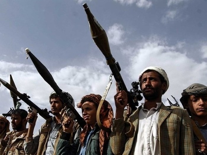 胡塞武裝人員。（圖源：互聯網）