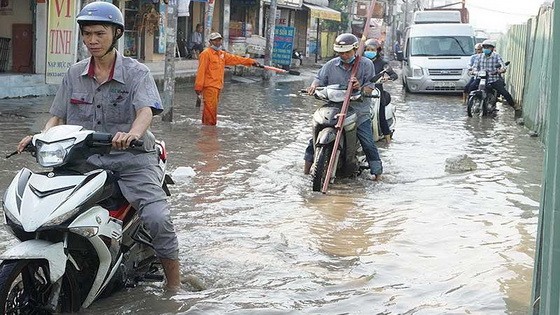 本市第七郡和芽皮縣地層下陷最明顯，令排水難度更加劇，逢潮汛或強降雨淹水狀況更嚴重。