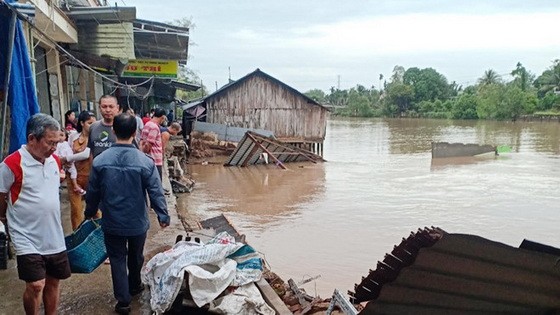 坍塌現場。（圖源：日新）
