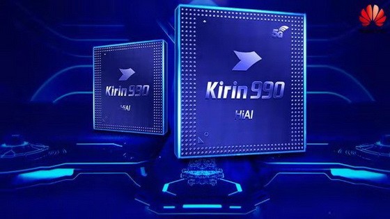 中國華為公司當日在IFA展上首次推出新一代旗艦手機芯片麒麟990系列。（圖源：互聯網）