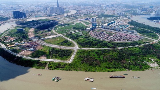 從高處眺望的守添新都市區。（圖源：互聯網）