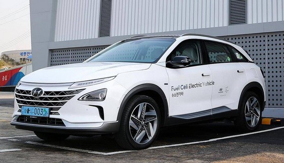 環保氫動力出租車在韓國首爾投入使用。（圖源：互聯網）