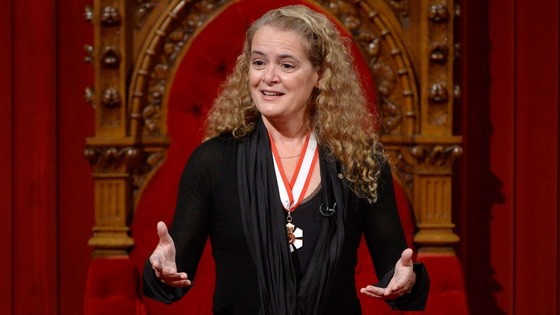 加拿大總督朱莉‧帕耶特。（圖源：互聯網）