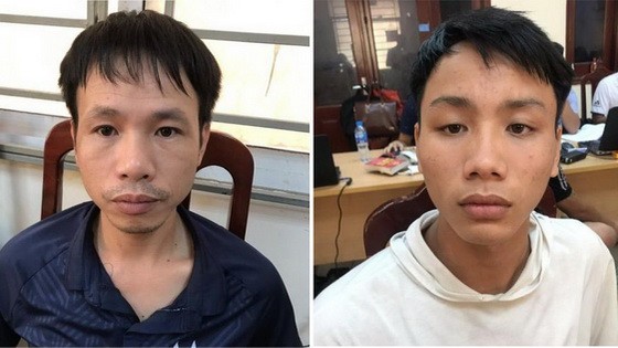 被扣押的兩名涉案嫌犯武忠直（左圖）和陳得章。（圖源：警方提供）