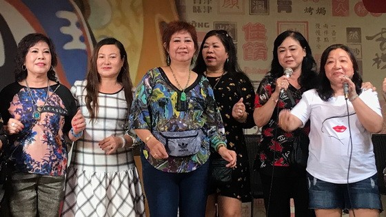 部分歌友練歌為演出作好準備。