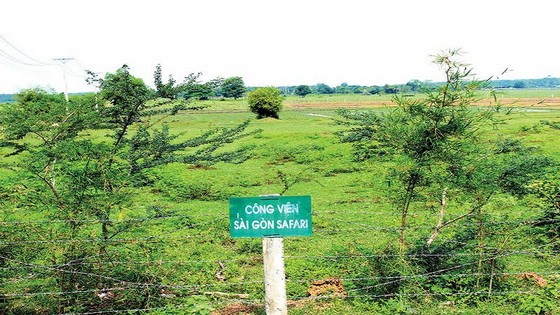被擱置十餘載的西貢新草禽園項目。（圖源：勞動者報）