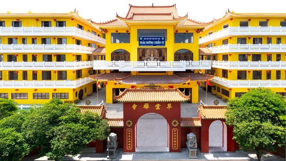 草堂禪寺異地重建後新象。