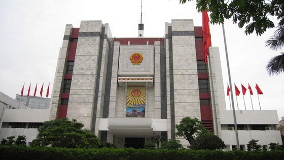 圖為河內市人委會、人民議會辦公樓一瞥。（圖源：世柯）