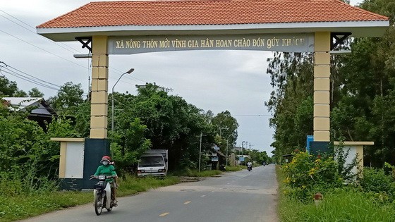 圖為安江省知尊縣永嘉鄉新農村一瞥。（圖源：安江報）
