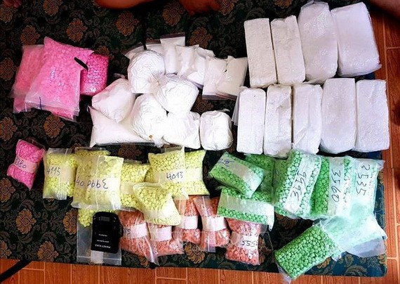 被查獲的毒品。（圖源：誠鐘）