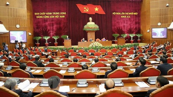 會議現場。（圖源：越通社）