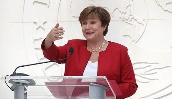 國際貨幣基金組織(IMF)新總裁格奧爾基耶娃。（圖源：Getty Images）