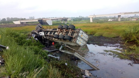 事故現場。（圖源：淮商）