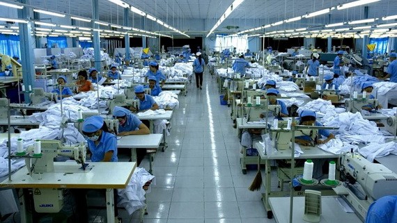 累計今年前9個月，紡織品成衣在8個月出口概算達247.7億美元。（示意圖源：田升）