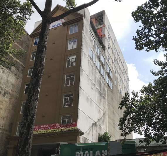 第五郡阮志清街 51 號違建工程。（圖源：喬峰）