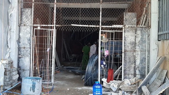 事發工地。（圖源：田升）