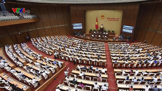 第十四屆國會第八次會議現場