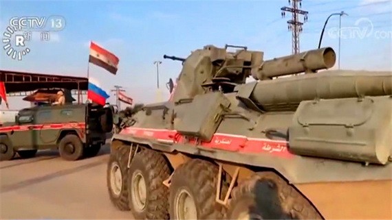 俄軍警擴大在敘土邊境巡邏範圍。（圖源：互聯網）