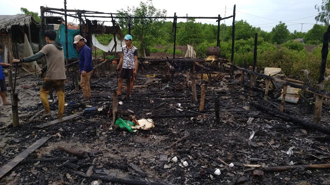 鈴中一出口加工區發生火警 ảnh 1