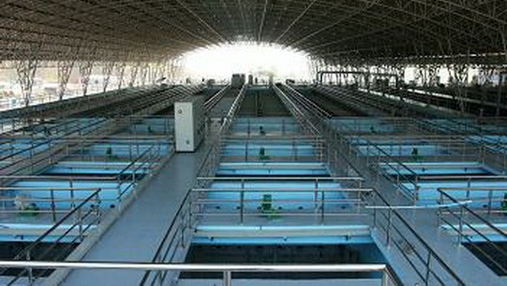 圖為沱江自來水廠水資源淨化處理工藝流程一瞥。（圖源：Vinaconex）