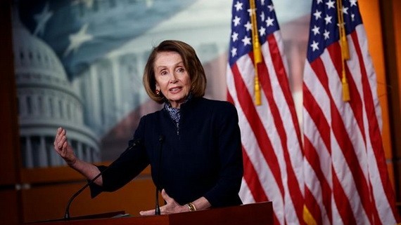 美國眾議院議長佩洛西。（圖源：互聯網）