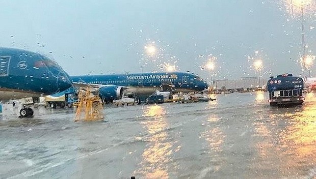 各地應對５號危險颱風 ảnh 1