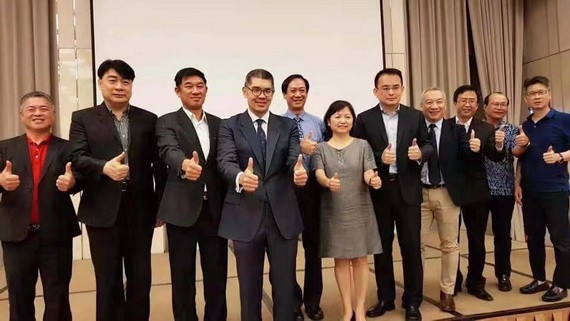 越南台商歡迎該團到訪本市。